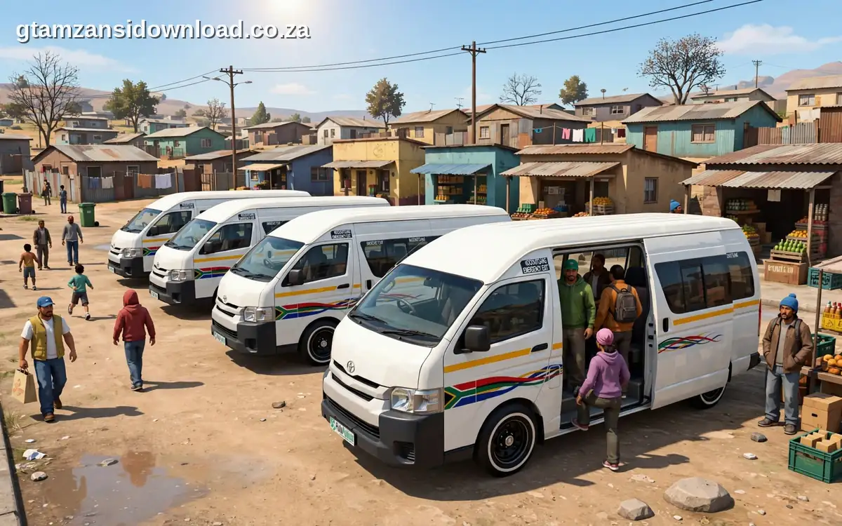 the kasi at golden hour in gta mzansi kasi vibes